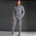 Active Skinny Fit Reflective Piping Tracksuit